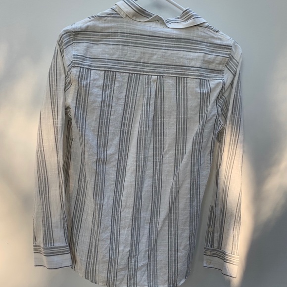 Tommy Hilfiger Stripped Long Sleeve Button Down - Picture 2 of 3